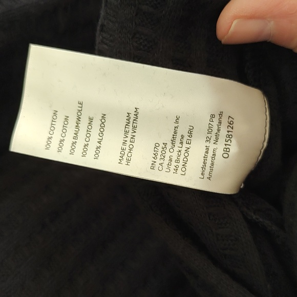 NWT! Free People Juicy Long-Sleeve Top Oversized Cowlneck Split Back MEDIUM - Picture 10 of 10